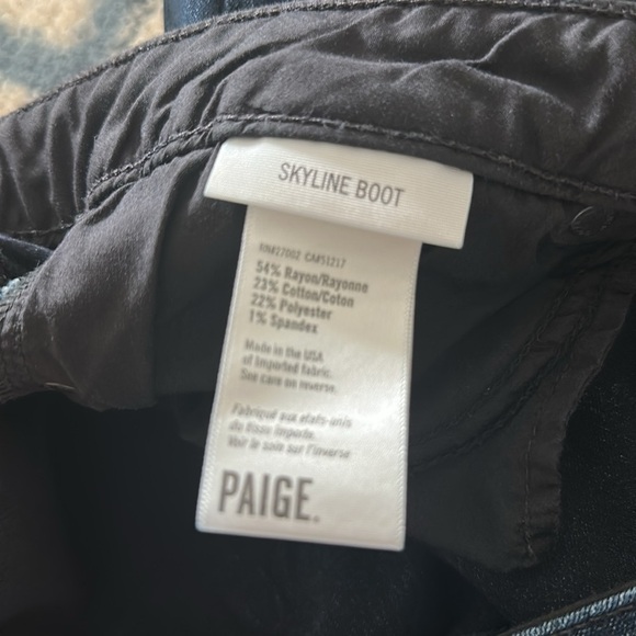 Paige Bootcut Dark Blue Jeans - Picture 7 of 7